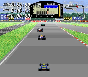 F1 ROC - Race of Champions (USA) screen shot game playing